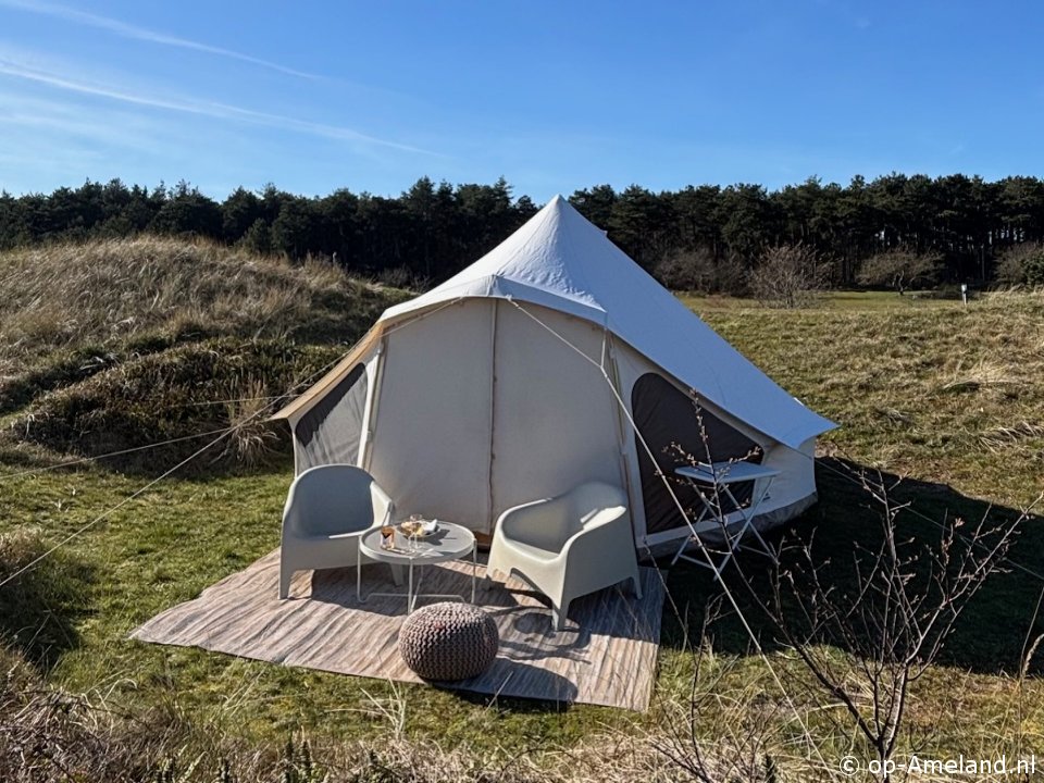 buitenaanzicht Glamping BellTent